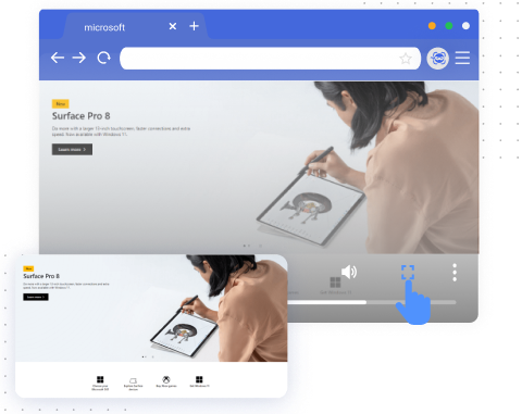 expand screen