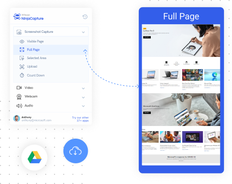 Full Page Screen Capture
