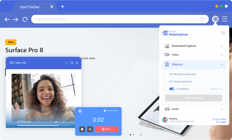 Full Page Screen Capture leave note