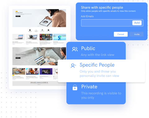 set permissions for your cloud storage