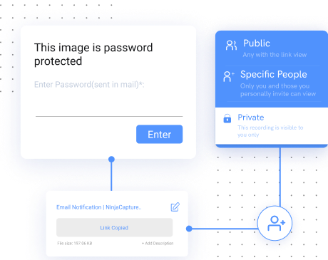 share password for high secured files